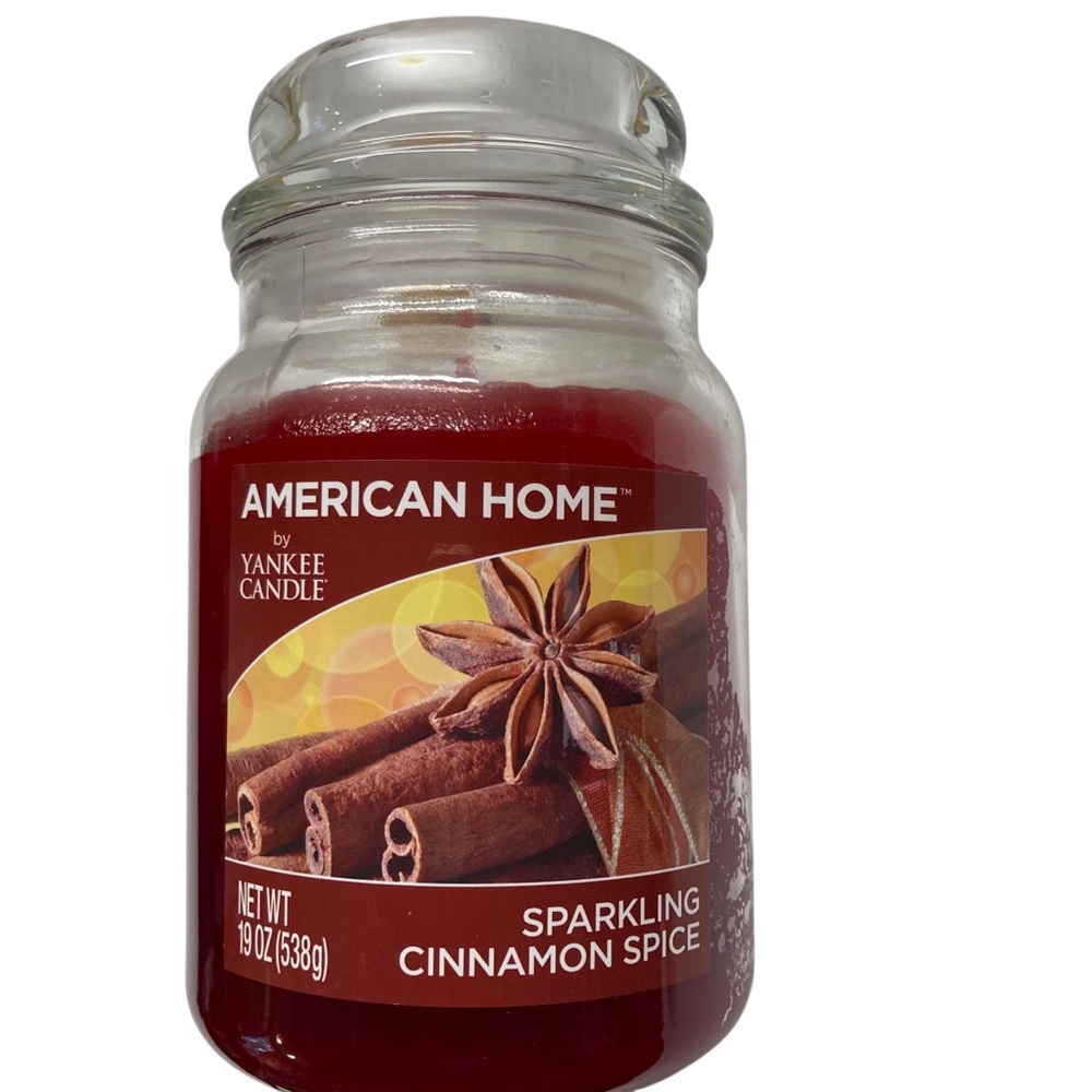 Yankee Candle American Home Large Scented Sparkling Cinnamon Spice 19oz Spicy